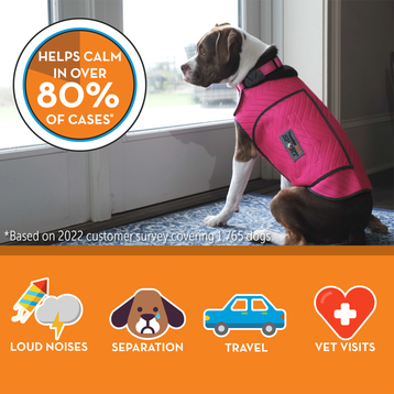 ThunderShirt Pink Calming Wrap – Limited Edition